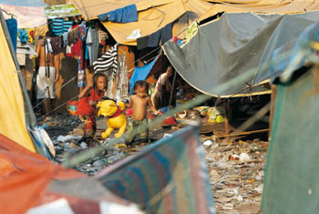 Slum in Manila/Philippinen