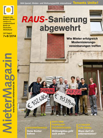 Cover MieterMagazin 7+8/14