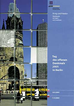 Titelseite des Buches: Tag des offenen Denkmals 2005