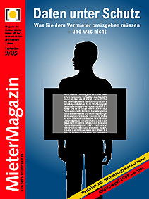 Cover MieterMagazin 9/05
