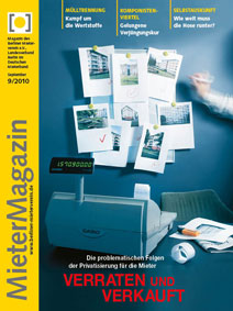 Cover MieterMagazin 9/10