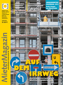 Cover MieterMagazin 9/11