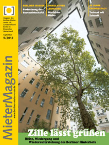 Cover MieterMagazin 9/12