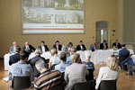 Pressekonferenz des Stadtentwicklungssenators zu geplanten Neubauvorhaben