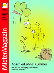 Cover MieterMagazin 10/06