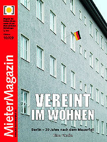 Cover MieterMagazin 10/09