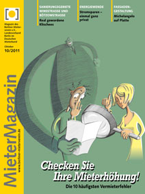 Cover MieterMagazin 10/11