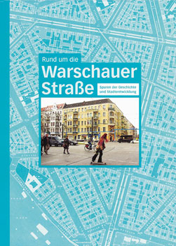 Titelseite der Broschüre 'Rund um die Warschauer Straße'