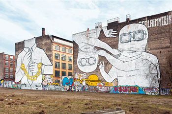 Wandbild in Kreuzberg