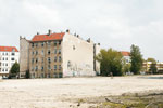 Brache für ein Wohnungsbauprojekt in Friedrichshain