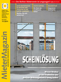 Cover MieterMagazin 11/11