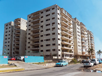 Öffenliches Bauvorhaben in Havanna
