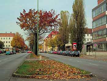 Die Ollenhauerstraße hieß früher Berliner Straße