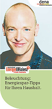 Titel der Broschüre: Energiespartipps für Ihren Haushalt