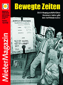 Cover MieterMagazin 12/09