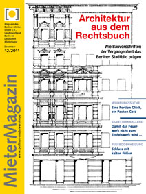 Cover MieterMagazin 12/11