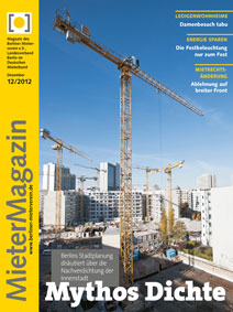 Cover MieterMagazin 12/12