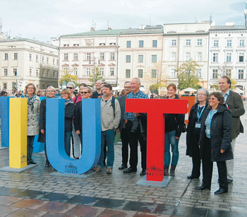 Teilnehmer bei der I.U.T.-Tagung in Krakau