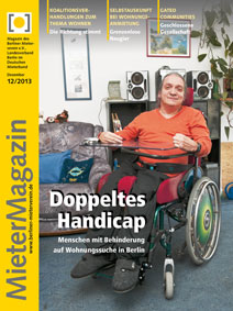 Cover MieterMagazin 12/13