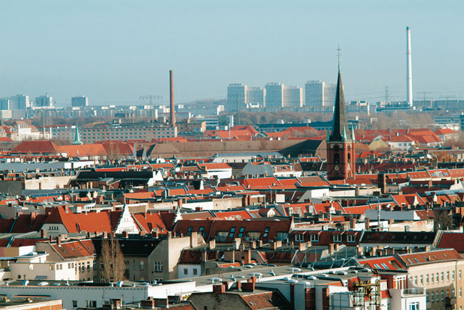 Panorama: Über den Dächern von Berlin