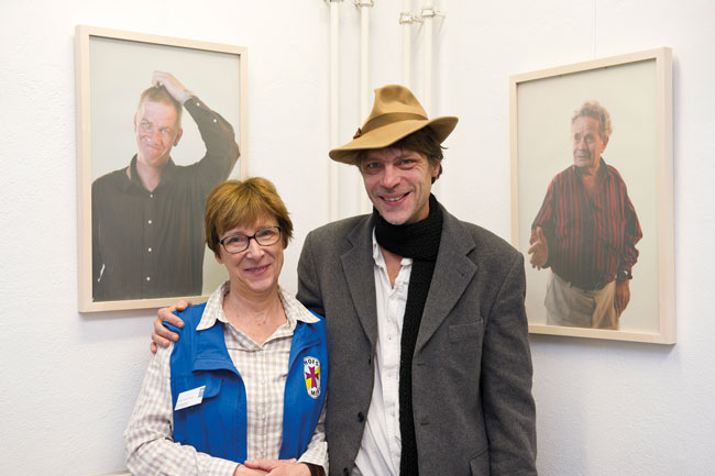 Horst und Ursula Czaika von der Bahnhofsmission Horst und Ursula Czaika von der Bahnhofsmission