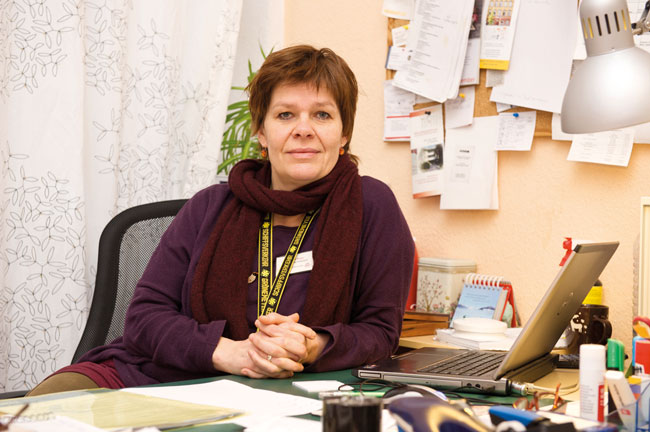 Claudia Peiler ist Leiterin von „Evas Haltestelle“ Claudia Peiler ist Leiterin von „Evas Haltestelle“