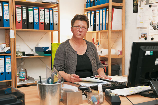 Eva-Maria Heise, Leiterin der Notübernachtung im Bezirk Mitte Eva-Maria Heise, Leiterin der Notübernachtung im Bezirk Mitte