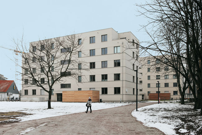 Genossenschaftsbaustellen in der Dresdener Straße Genossenschaftsbaustellen in der Dresdener Straße