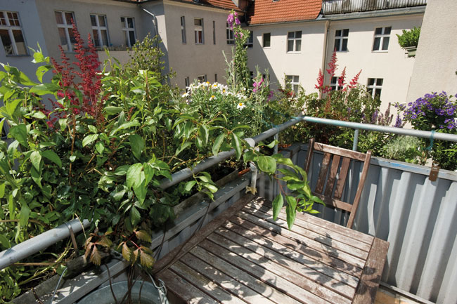 Nachträglich angebauter Balkon