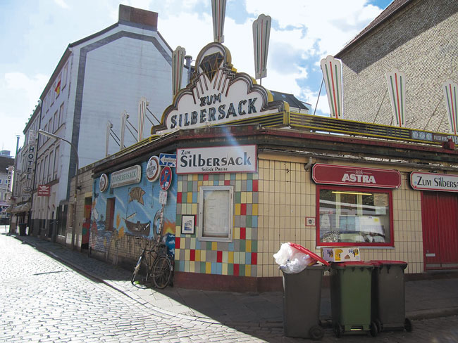 Kneipe Silbersack in Hamburgs Stadtteil St. Pauli