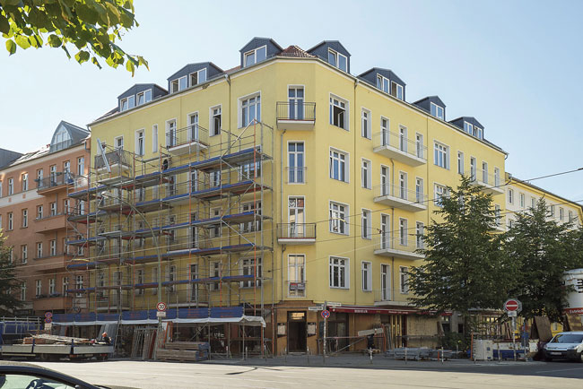 Das Gebäide das Gebäude Boxhagener Straße 26 Das Gebäide das Gebäude Boxhagener Straße 26