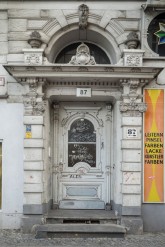 Eingangsportal zum 'Horrorhaus' Grunewaldstraße 87