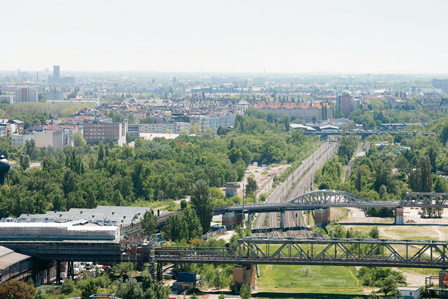 Fischluftschneise: Park am Gleisdreieck