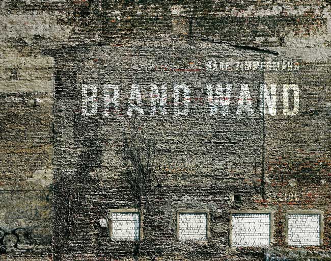 Titelseite des Bildbandes 'Brand Wand'