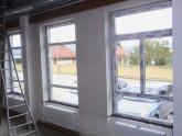 Einbau von neuen Fenstern