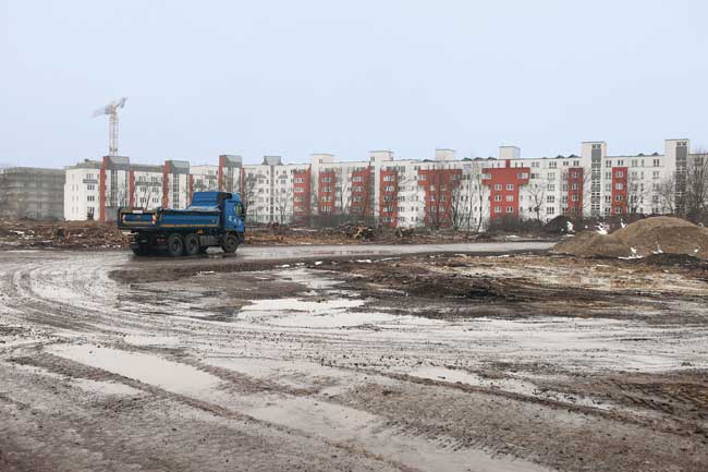 Brache am Mauerpark in Mitte