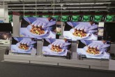 Flachbildschirme im Elektronikmarkt