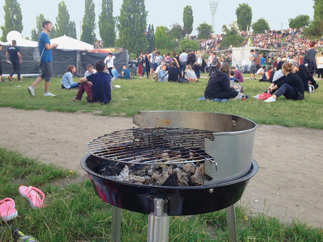 Grill im Park