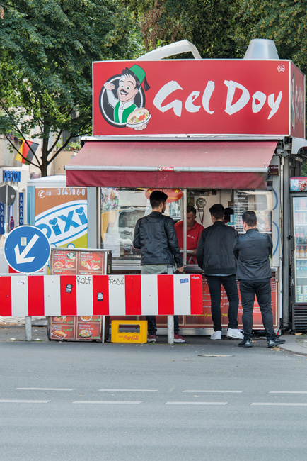 Dönerstand in der Müllerstraße Dönerstand in der Müllerstraße