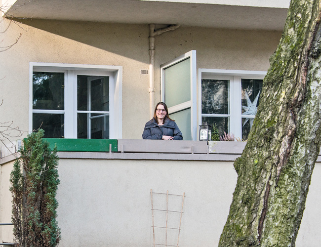 Mieterin in Zehlendorf nach Modernisierungsankündigung Mieterin in Zehlendorf nach Modernisierungsankündigung