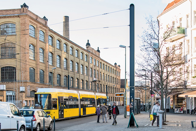 Gründerzeit-Industriebau in der Wilhelminenhofstraße