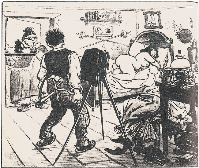 Illustration von Heinrich Zille