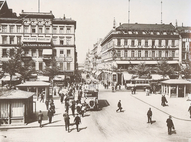 Pension 'Daheim', Unter den Linden, 1920er Jahre