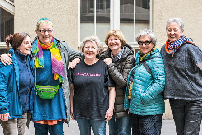 Frauen des Projekts 'Wohntraum e.V.'