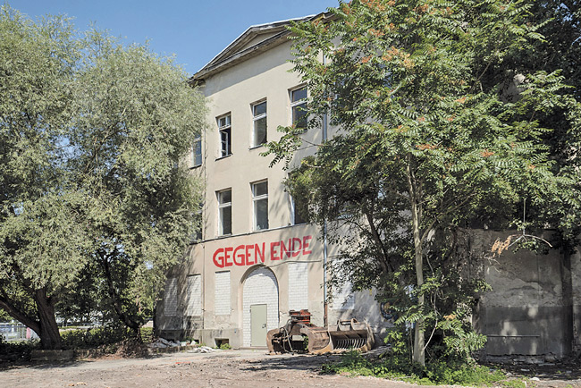 Leergezogenes Kreuzberger Wohnhaus in der Enckestraße 4/4a