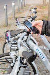 Leihfahrrad freischalten per Smartphone