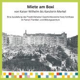 Ausstellungsplakat 'Miete am Boxi'