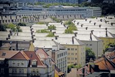 Lufbild: Wohnbauten in München