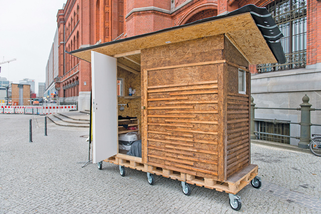,Little Home‘ von außen ,Little Home‘ von außen