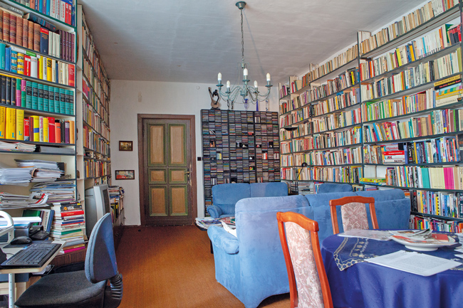 Zimmer mit Bücherregalen Zimmer mit Bücherregalen
